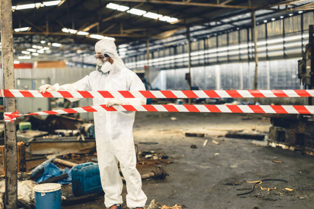 Professional Crime Scene Cleanup technician working in Shelton, WA